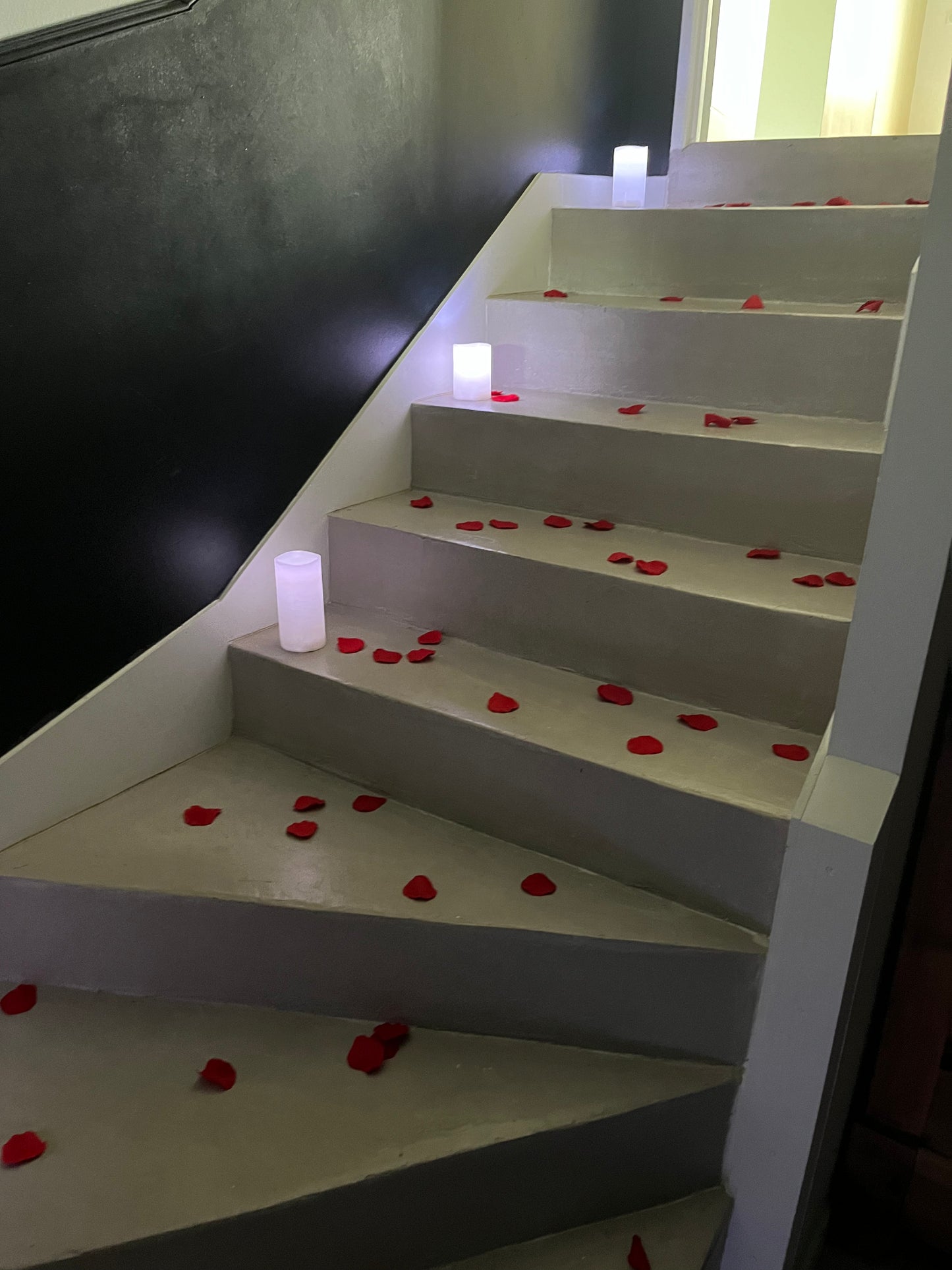 Champagne et déco romantique