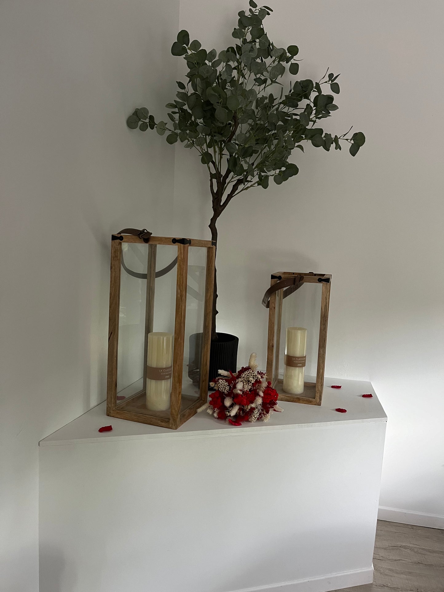 Champagne et déco romantique