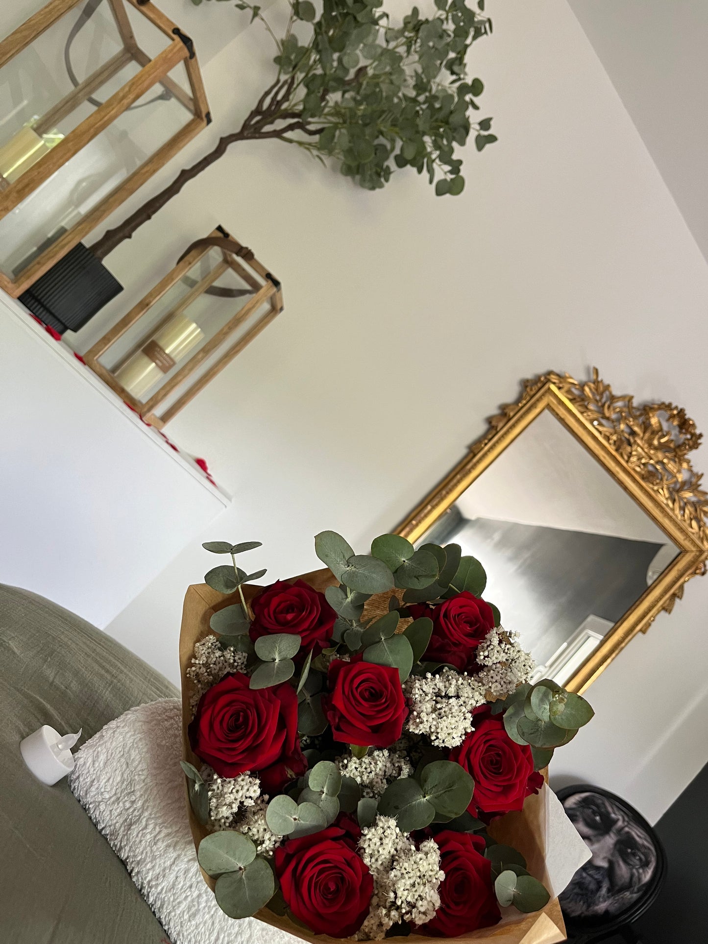 Champagne et déco romantique